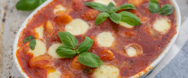 Kemencében Sült Paradicsomos Gnocchi